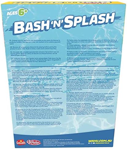 Wahu Bash n Splash | לילדים בגילאי 5+ | צעצוע מי גן